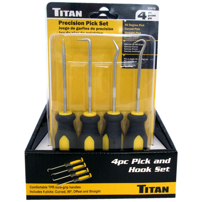 6-PC COUNTER DISPLAY - 4 PC. PICK AND HOOK SET