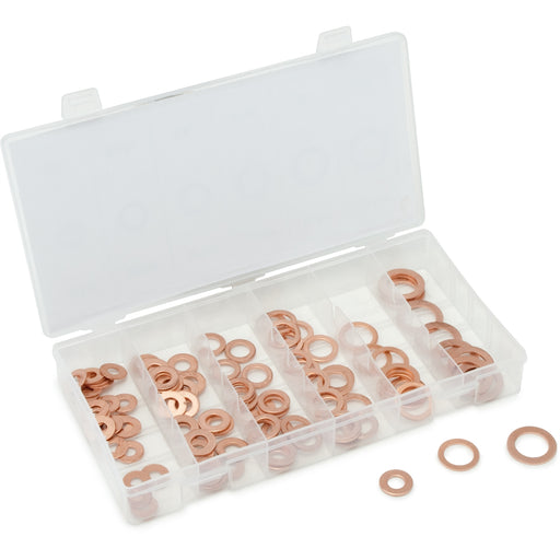 110-PC COPPER WASHER ASSORTMENT