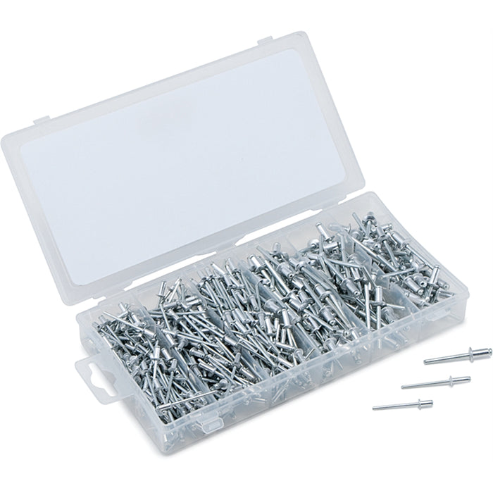 500-PC ALUMINUM RIVET ASSORTMENT