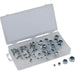 100-PC METRIC NYLON LOCKNUT ASSORTME