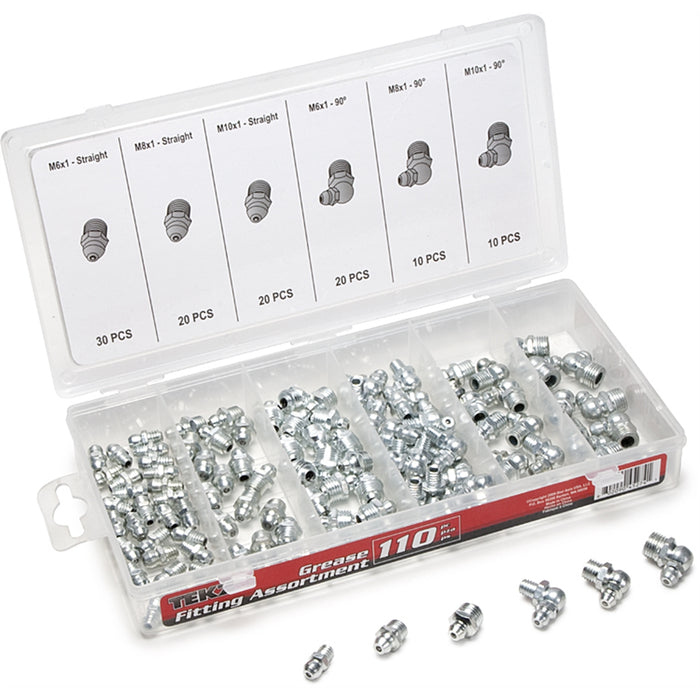 110-PC GREASE FIT ASSORTMENT