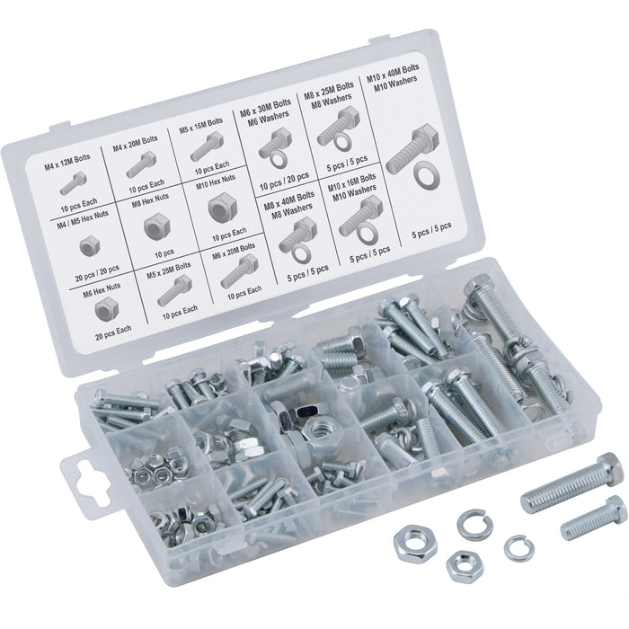 240-PC METRIC NUT AND BOLT ASSORTMEN