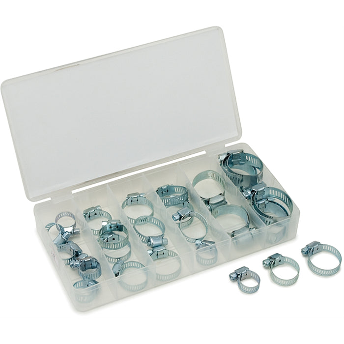 34-PC HOSE CLAMP ASSORTMENT