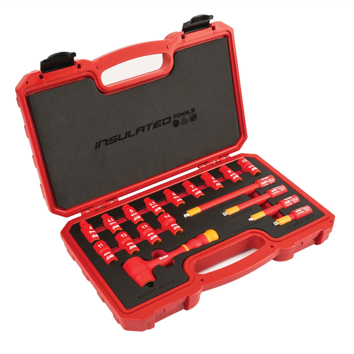 18-PC 1/4" DR VDE INSULATED SO