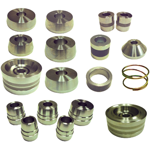 18-pc Hub and Hubless Adapters, Adapter Kit A