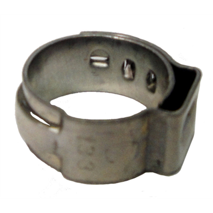 7/16" Open Pinch Hose Clamp .378" - 7/16" (100/bag