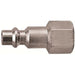 Industry Type D Female Plug 1/4" Body 1/4" NPT
