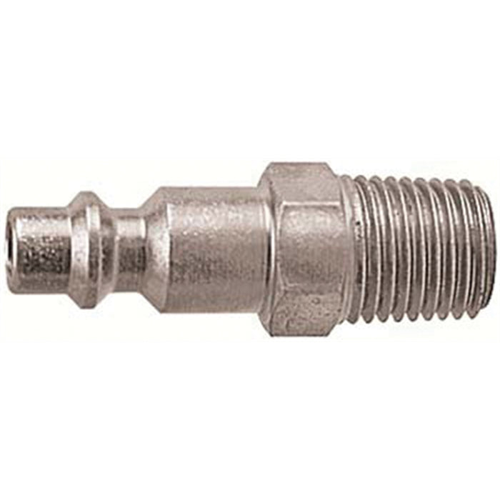 Industrial Type-D Male Plug 1/4 in. Body 1/4 in. N