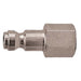 Auto Type C Female Plug 1/4" Body 1/4" NPT