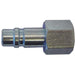 Auto Type-F Female Plug 1/2 in. Body 1/2 in. NPT
