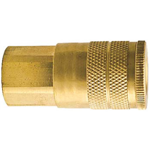 Coupler Industrial Type D 1/4" Body, 1/4" NPT