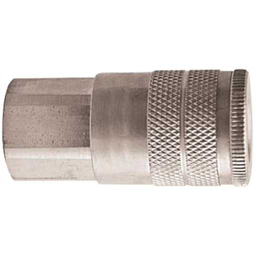 Female Coupler Auto Type G 1/2" Body, 1/2" NPT
