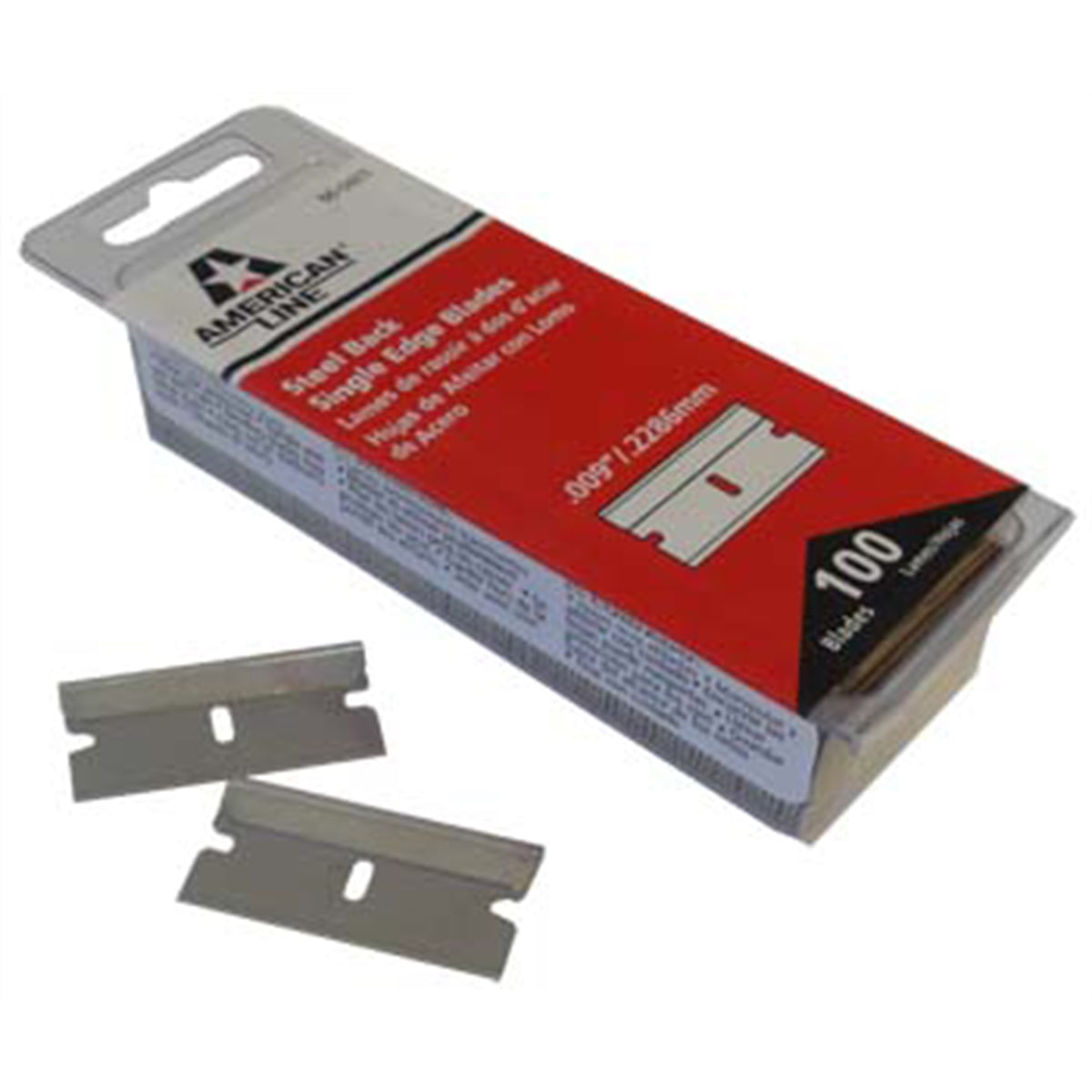 Metal Razor Blades Single Edge #9 Blade .009 Thick The Main Resource ...