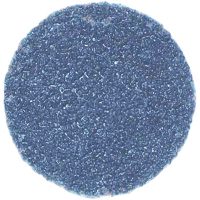 3" Blue Zirconia Abrasive 50 Grit Disc (25/Box)