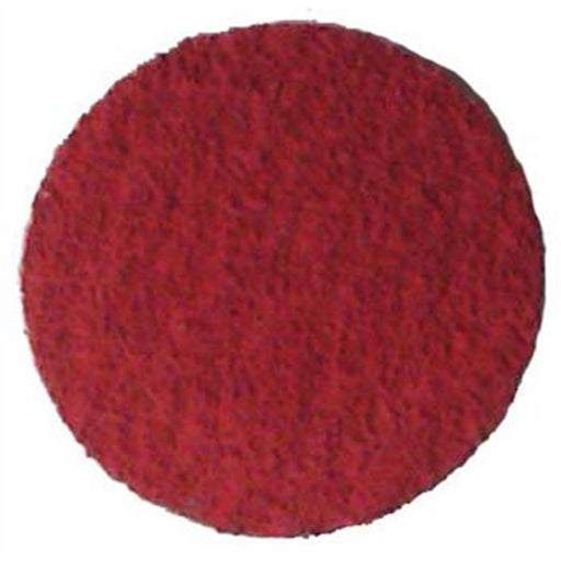 3" Red Ceramic Disc - 36 Grit, Abrasive, (25/Box)