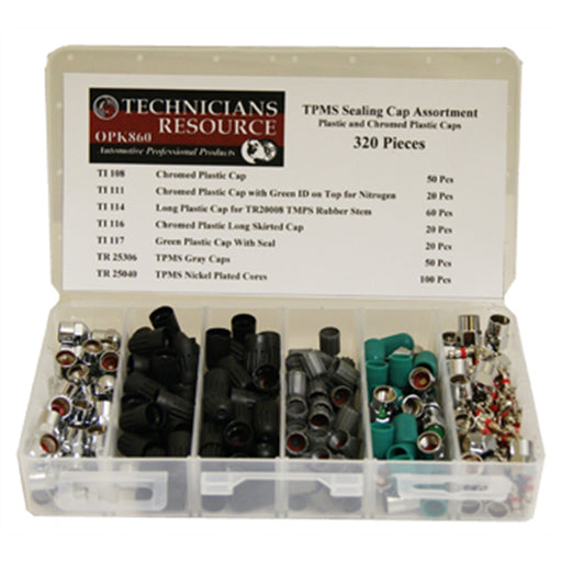 TPMS Sealing Cap and Core Kit (320-pc)