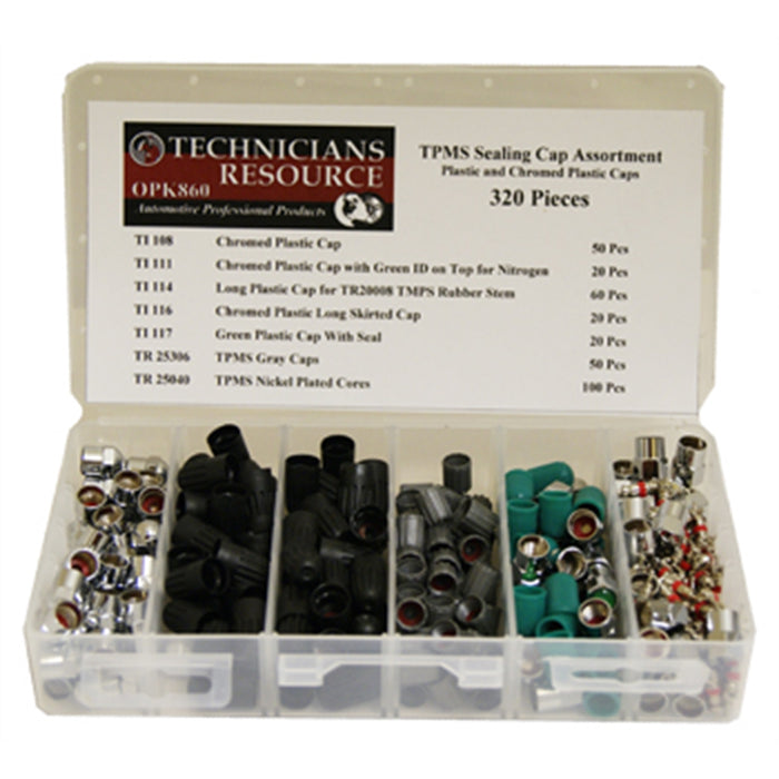 TPMS Sealing Cap and Core Kit (320-pc)