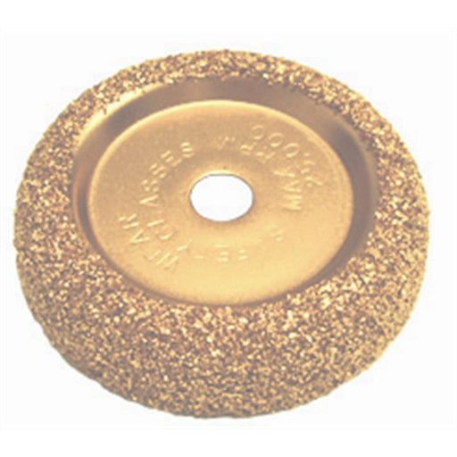 2-1/2" Tungsten Coated Buffing Wheel - 36 Grit