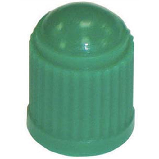 Green Plastic Tire Cap w/ Seal (100 Per Box)