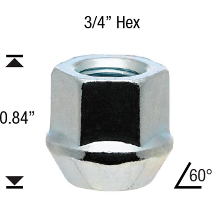 12MM X 1.50 OPEN END BULGE NUT