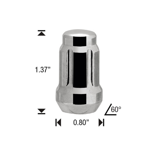 12MMX1.50 SPLINE ACORN