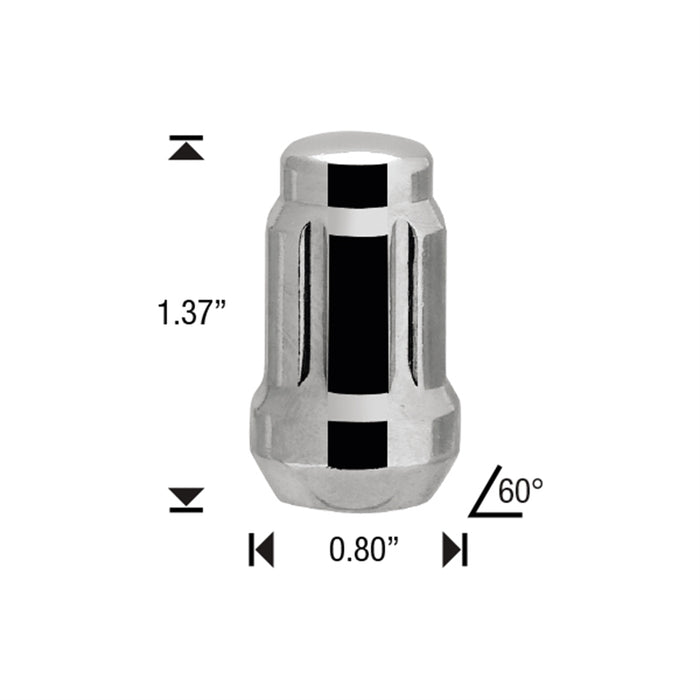 12MMX1.50 SPLINE ACORN