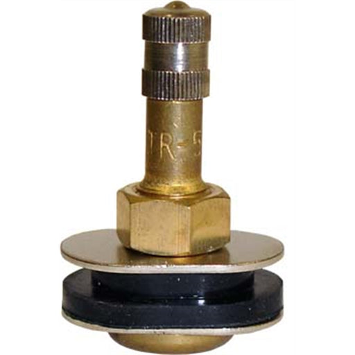 Oval Straight Brass Truck Tire Valve