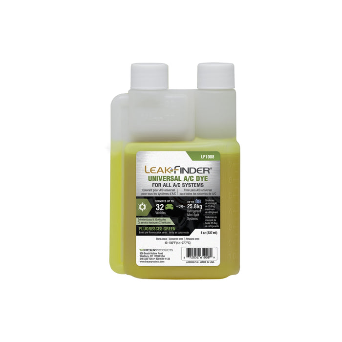 LEAKFINDER 8-OZ. BOTTLE UNIVERSAL A/C DYE