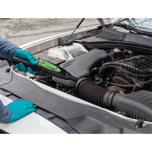 Marksman II ultrasonic diagnostic tool with laser