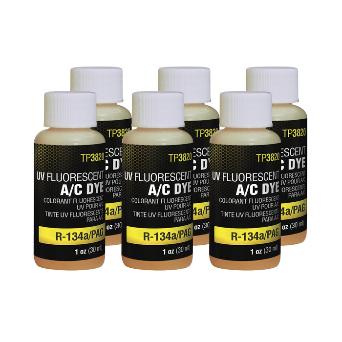 1 oz bottles R-134a/PAG A/C dye 6 Pack