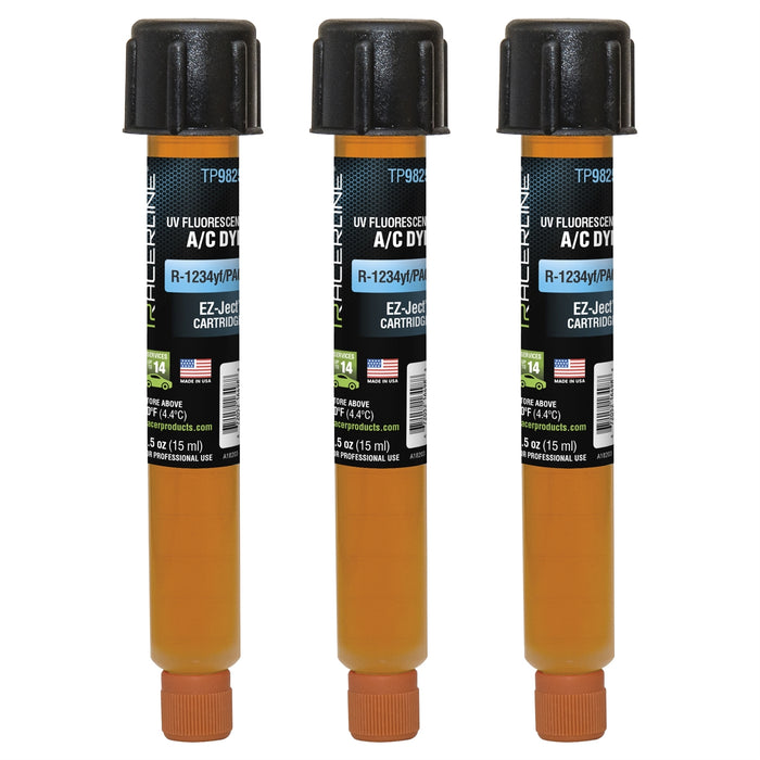 0.5 oz OEM-Grade R-1234yf/PAG EZ-Ject 3 Pack