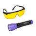 OPTI-PRO UV cordless, violet light LED flashlight