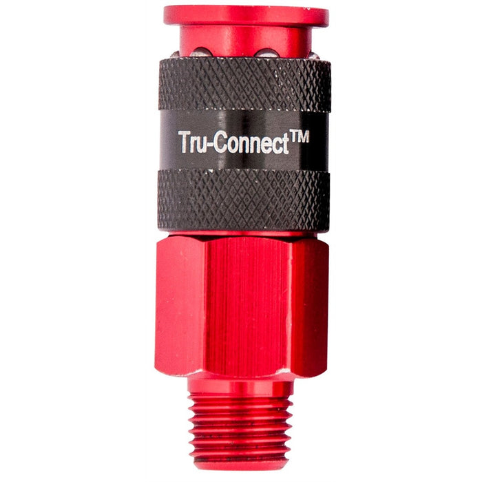 1/4" Red Coupler