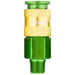 1/4" Green Coupler