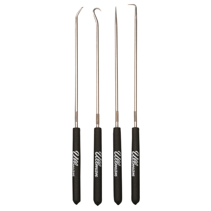9-3/4" LONG 4 PIECE HOOK & PICK SET