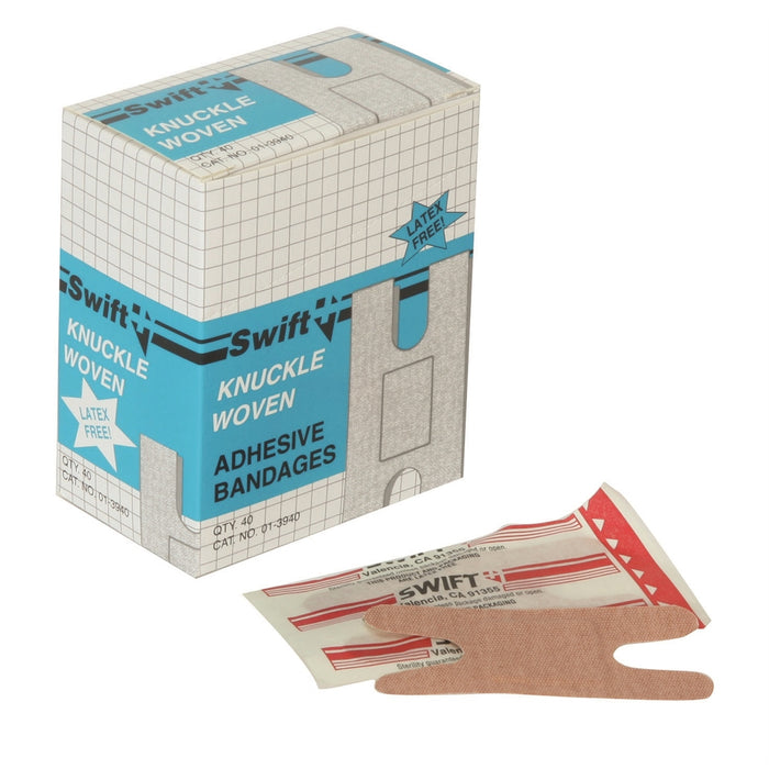 First Aid Woven Knuckle Bandages (Box of 40)