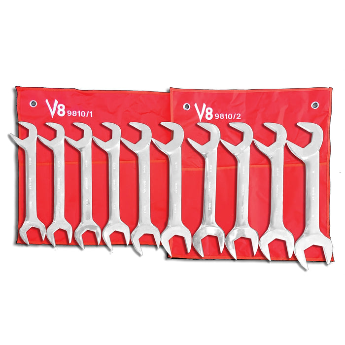 10pc JUMBO ANGLE WRENCH SET 1-5/16 - 2"
