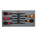 Ball Ratchet Screwdriver 2pc Replace Blade