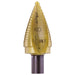 STEP DRILL TITANIUM, 3/4-1-1/8