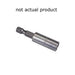 BIT HOLDER 12MM  HEX, 1/2" SQ DR STRAIGHT
