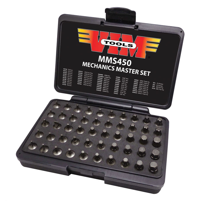 50-pc Mechanic's Master Set 1/4" 