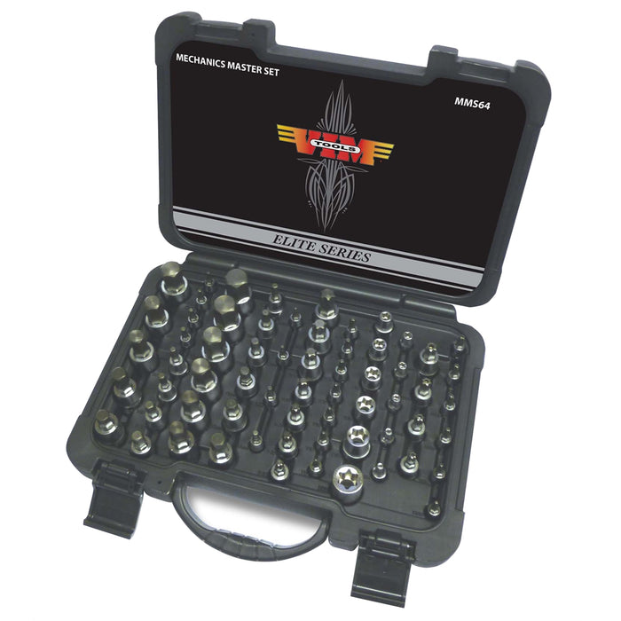 Mechanic's Master Hex and Torx 64-pc