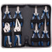8 PC. MINIATURE PLIERS SET WITH CASE