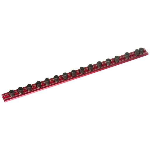 16" Red Magrail TL Magnetic Socket Ho