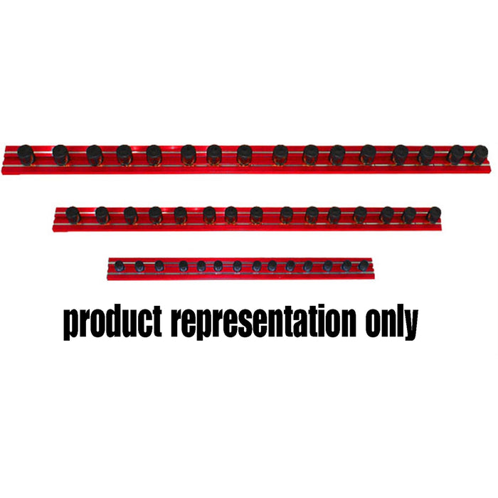 16" Red Magrail TL Magnetic Socket Ho