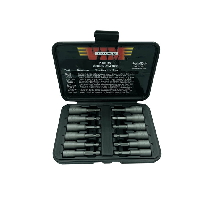 METRIC POWER DRIVE NUT SETTER MASTER SET 6-14MM