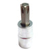 T40 Torx Bit Satin Chrome 3/8 Square Dr