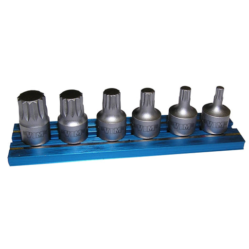 6-pc XZN Stubby Driver Set, 1/4" S