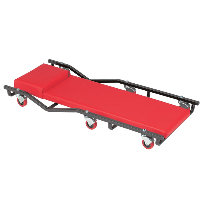 40" METAL FRAME CREEPER, 6 2-1/2" WHEELS FULLY PAD