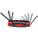 9 pc Folding Hex Key Set - SAE